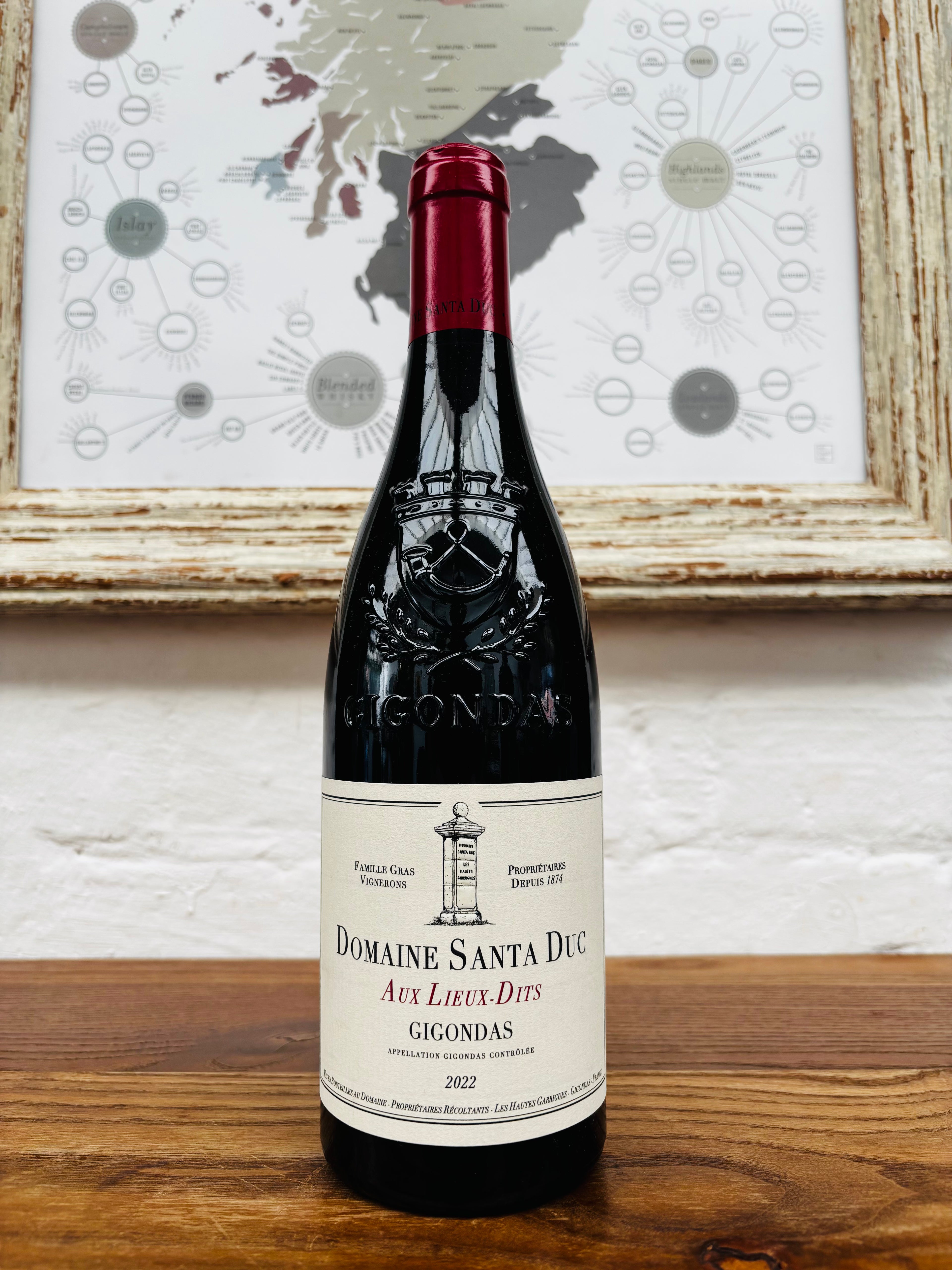2022 Domaine Santa Duc, Gigondas, Aux Lieux Dits, Southern Rhône, France, 75cl.