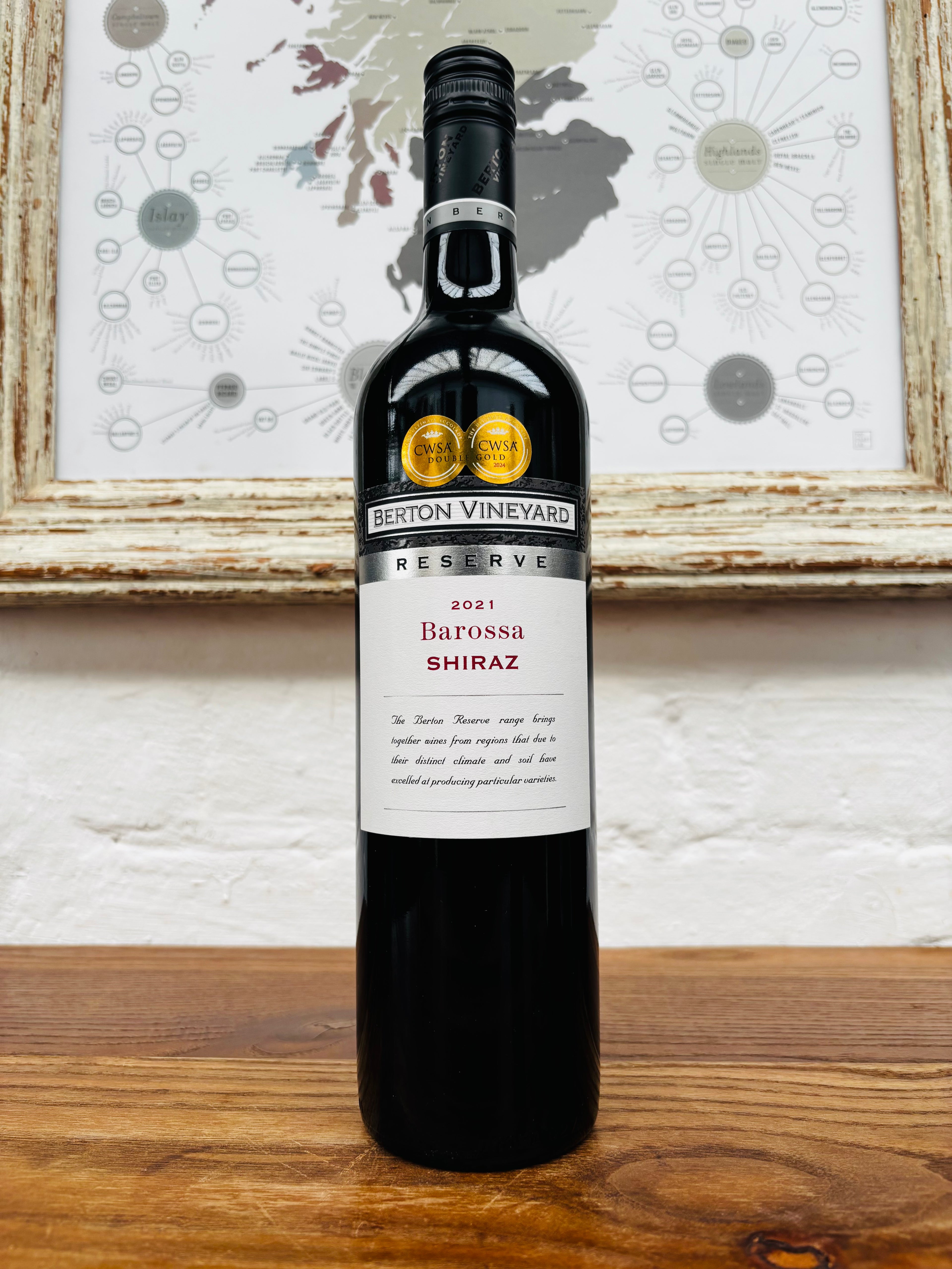 2022 Berton Vineyard, Reserve, Barossa, Shiraz, Australia. 14%, 75cl.