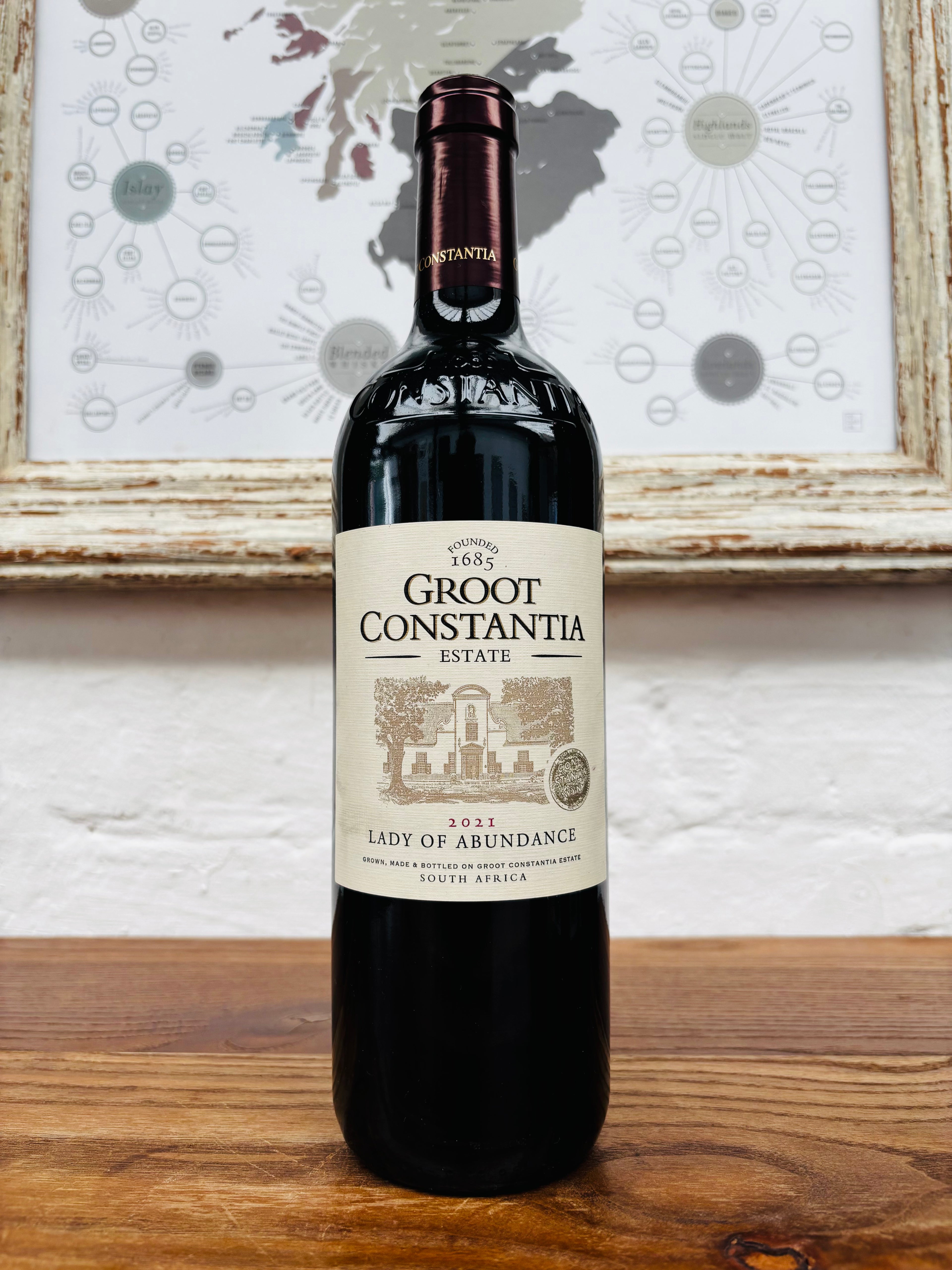 2022 Groot Constantia, Lady of Abundance Constantia, Cape, South Africa. 14%, 75cl.