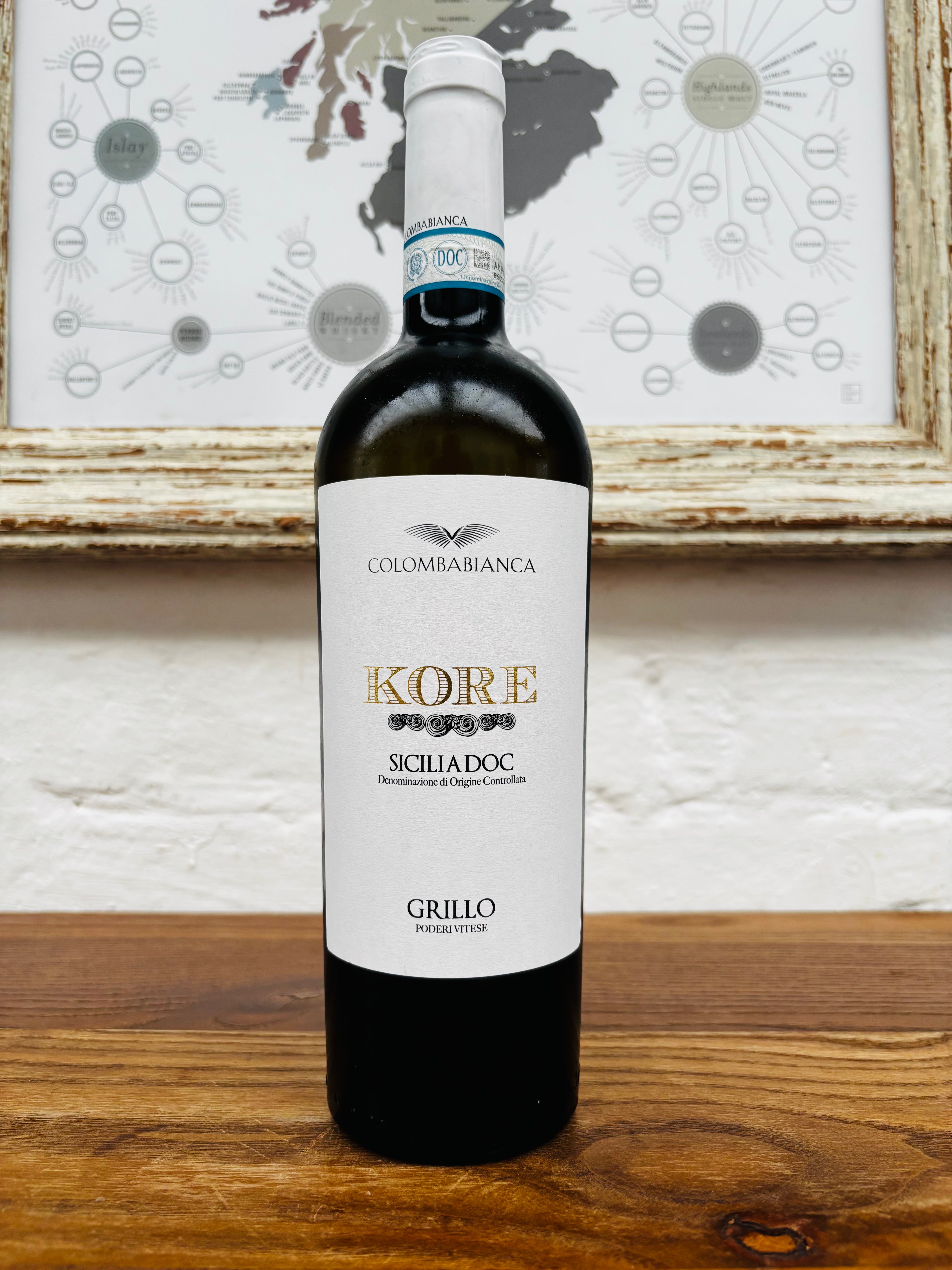 2024 Colomba Bianca, Kore Grillo, Sicily, Italy, 12.5%, 75cl.