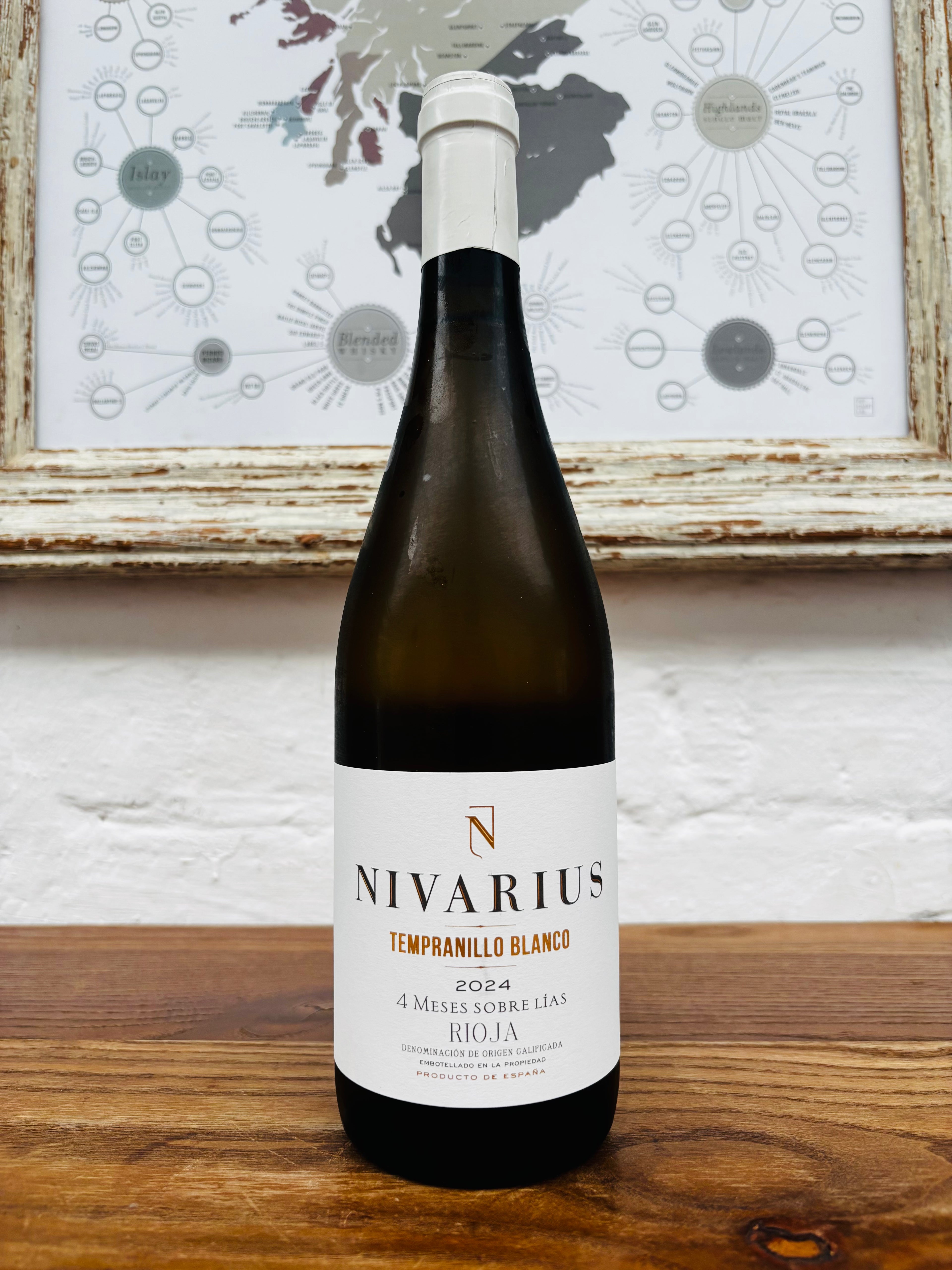 2025 Nivarius, Tempranillo Blanco, Rioja, Spain, 13%, 75cl.