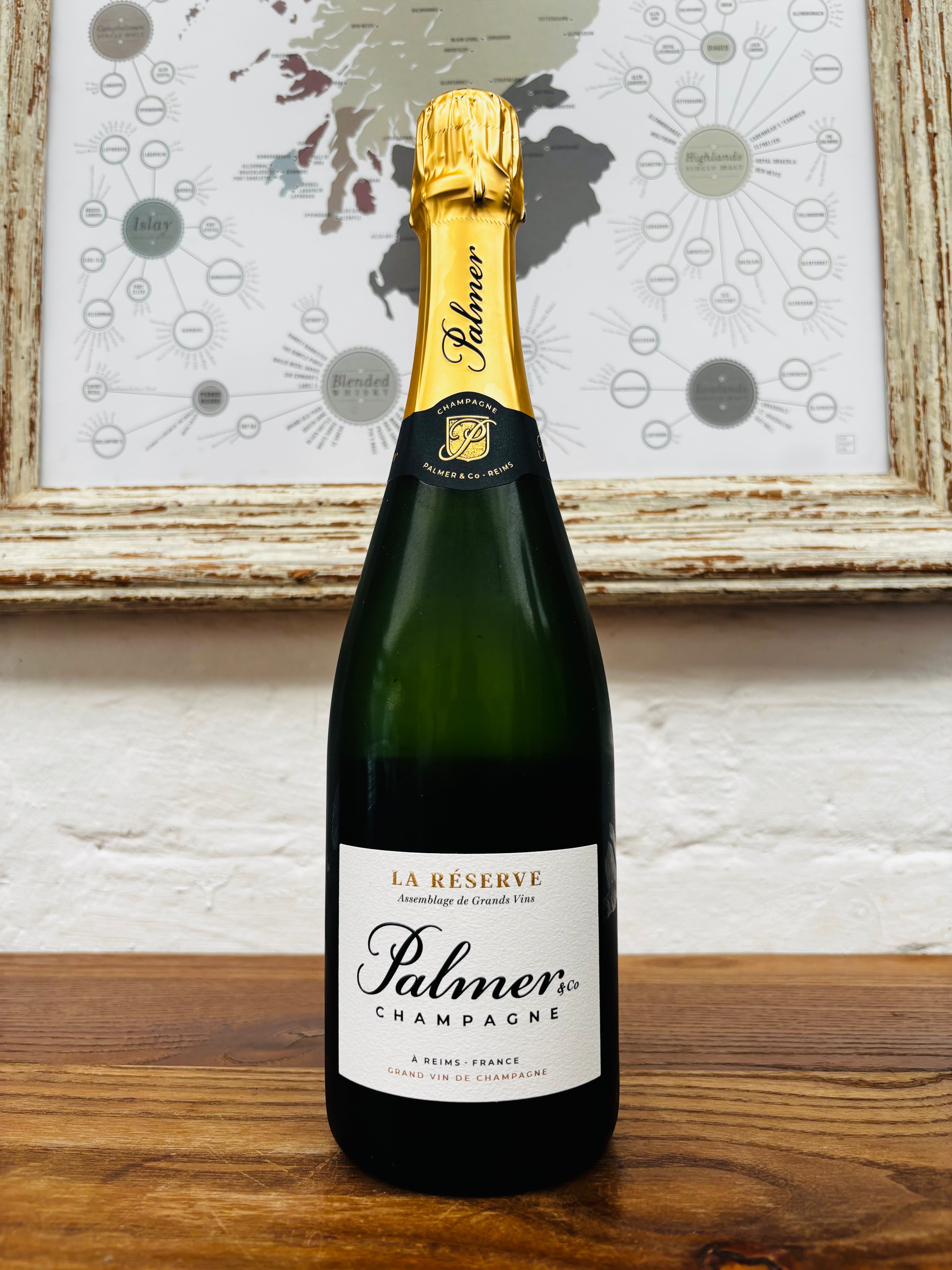Champagne Palmer, La Réserve NV, Champagne, France. 12%, 75cl.