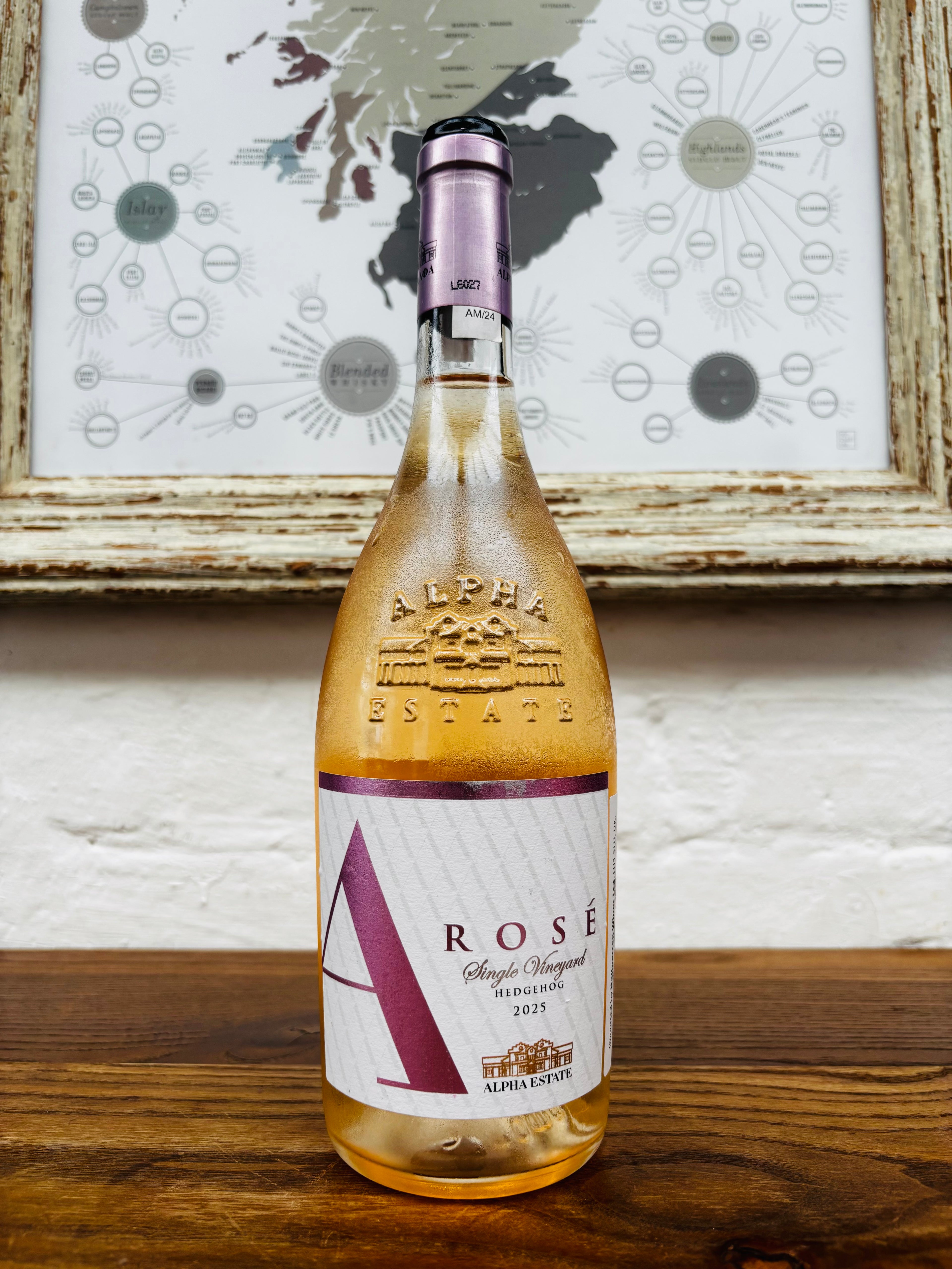 2025 Alpha Estate 'Hedgehog' Rose, Amyndeo, N.W Greece. 13.5%, 75cl.