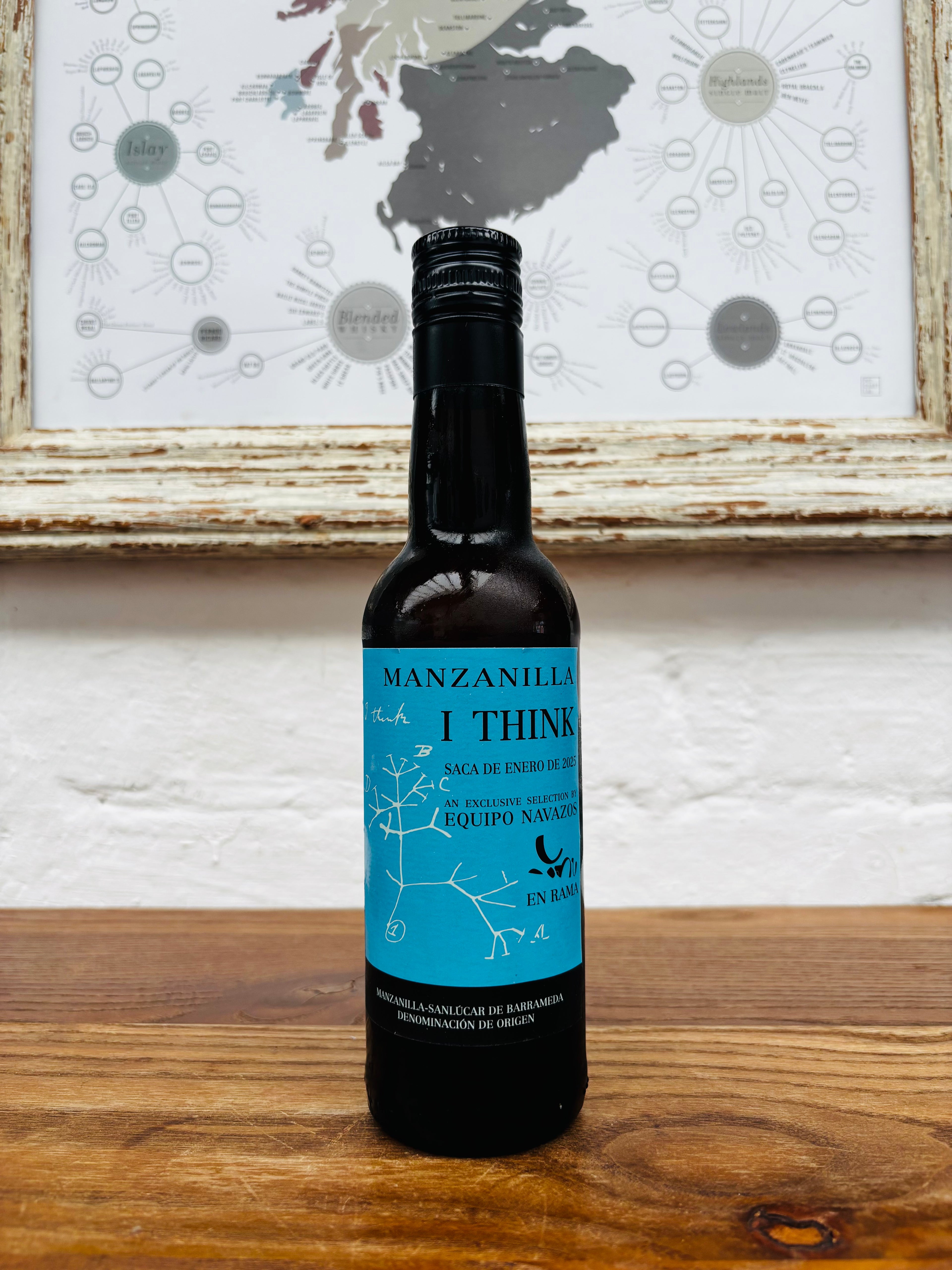 2026 Equipo Navavos 'I THINK' Manzanilla En Rama 15%,  37.5cl