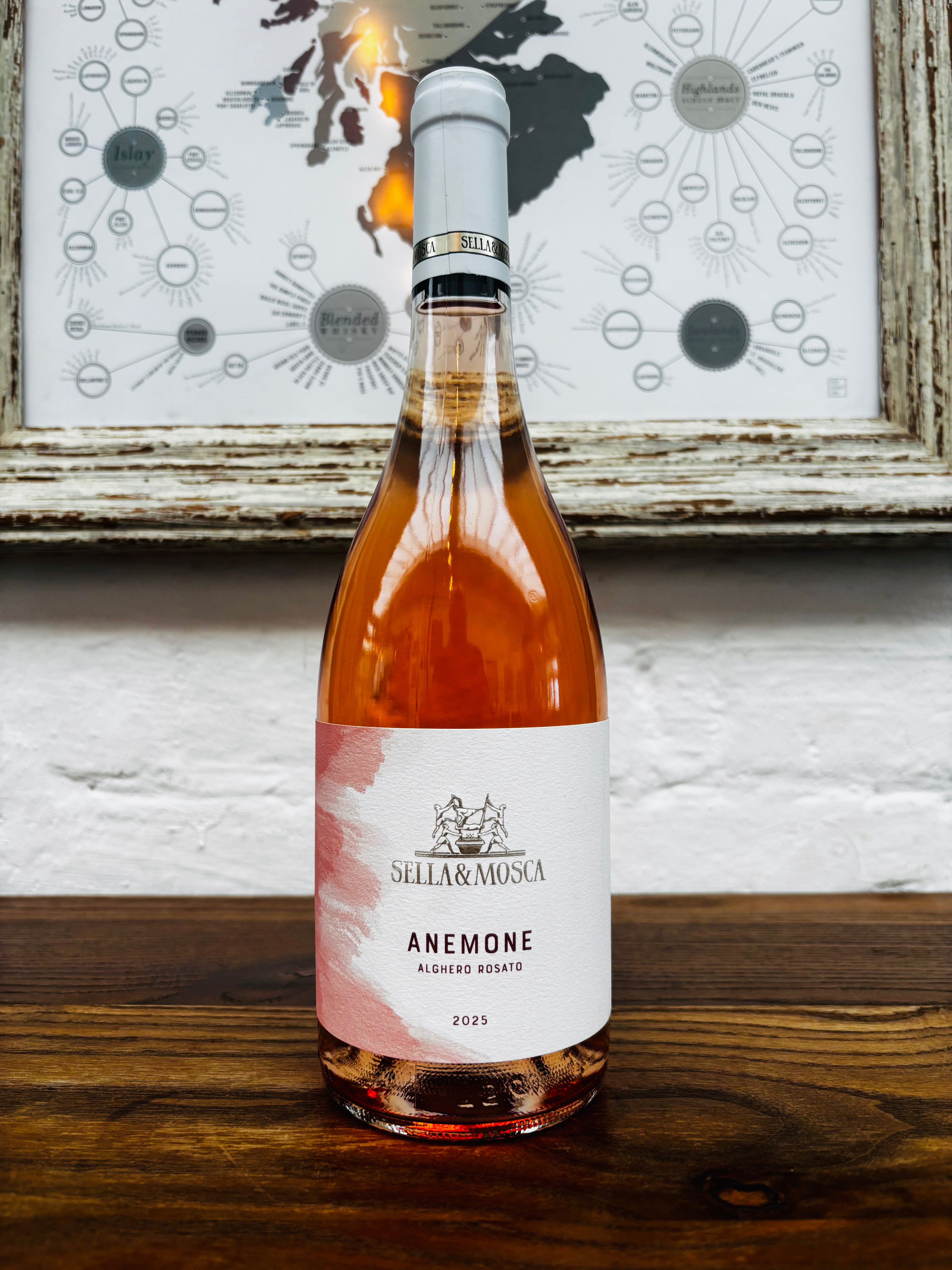 2025 Sella & Mosca, Anemone Rosato, Alghero, Sardinia, 12%, 75cl.