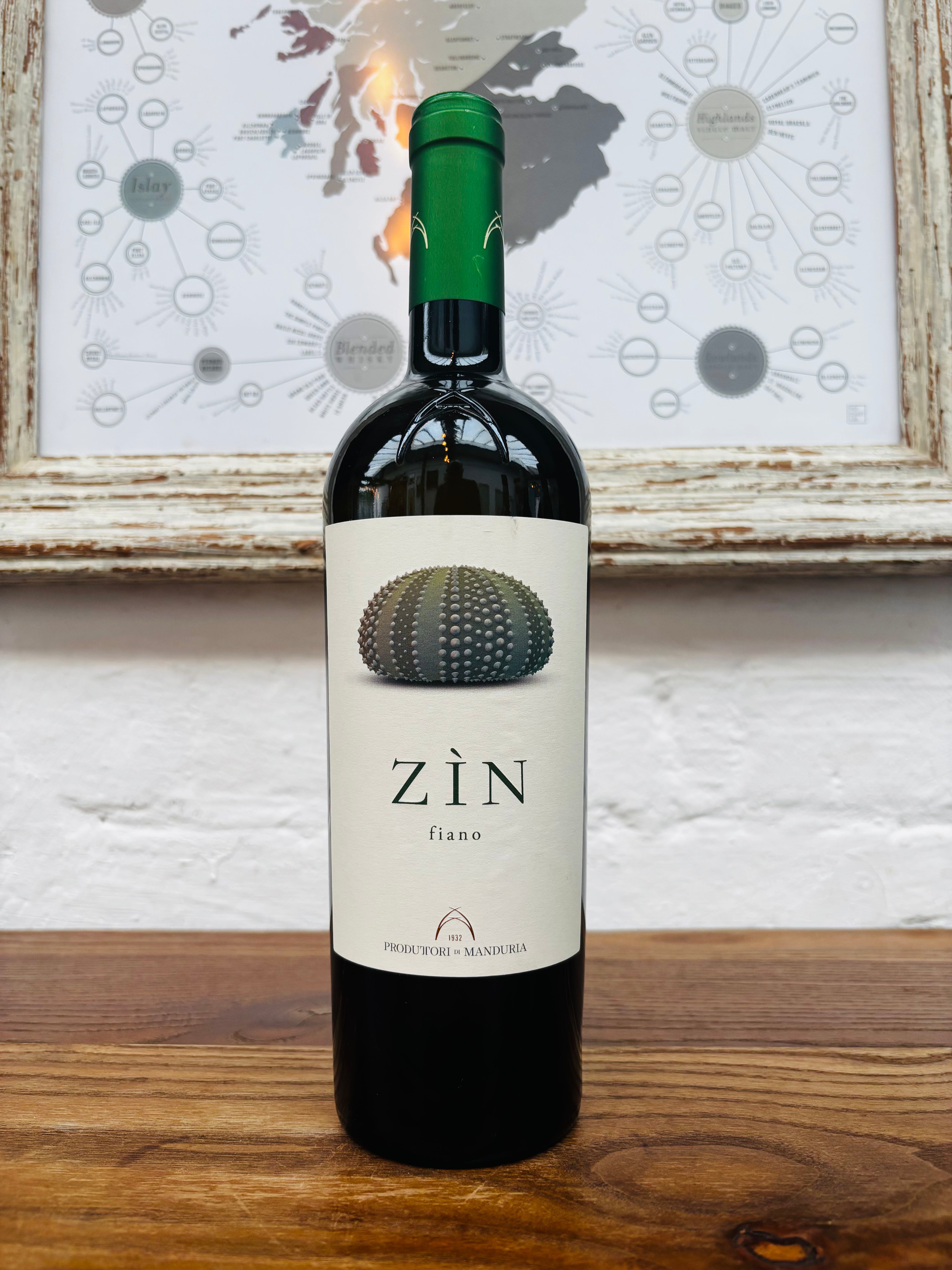 2025 Manduria, 'Zin' Fiano, IGT, Puglia, Italy. 13%, 75cl.