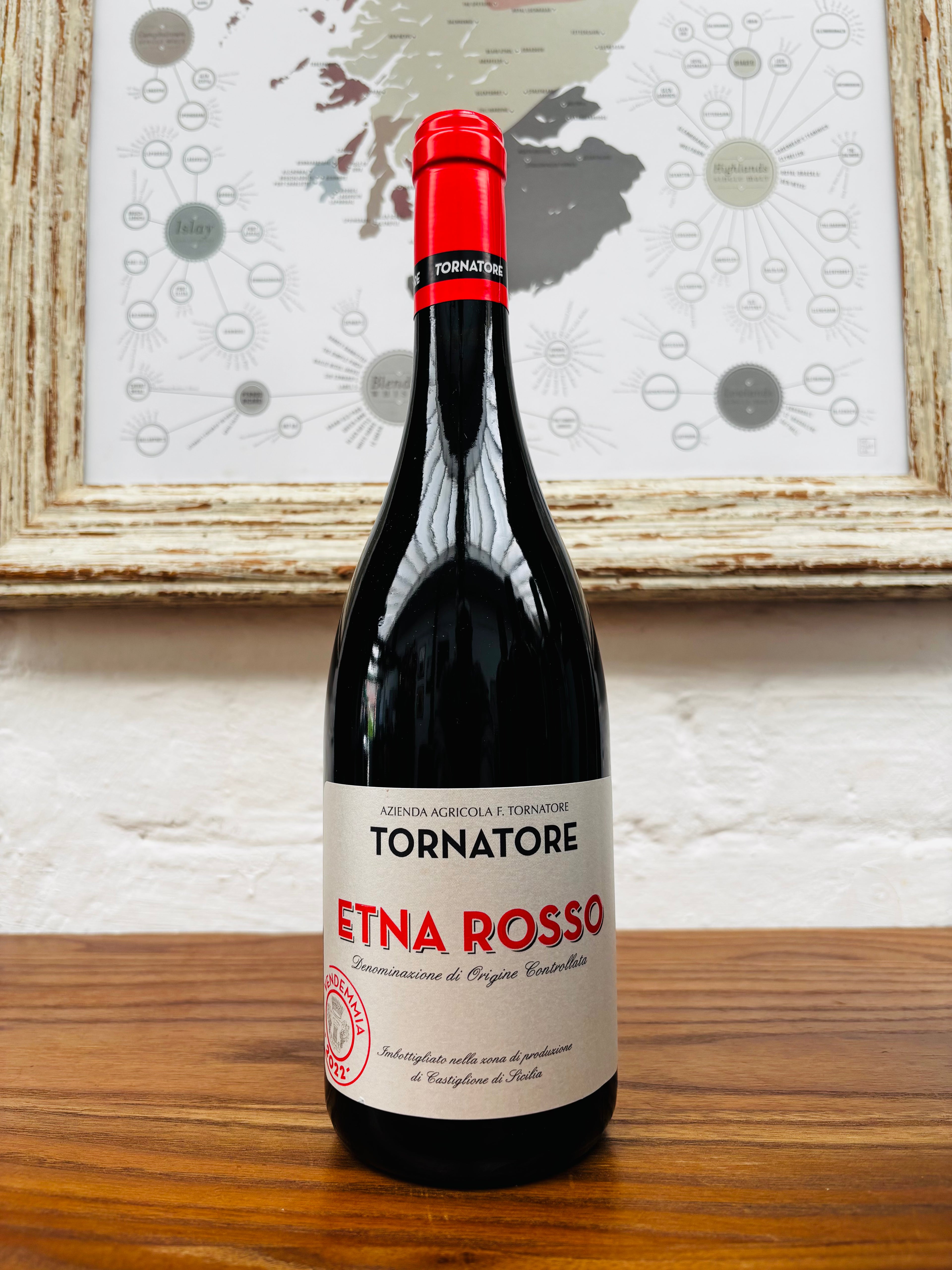 2022  Tornatore, Etna Rosso DOC, Sicily, Italy. 14%, 75cl