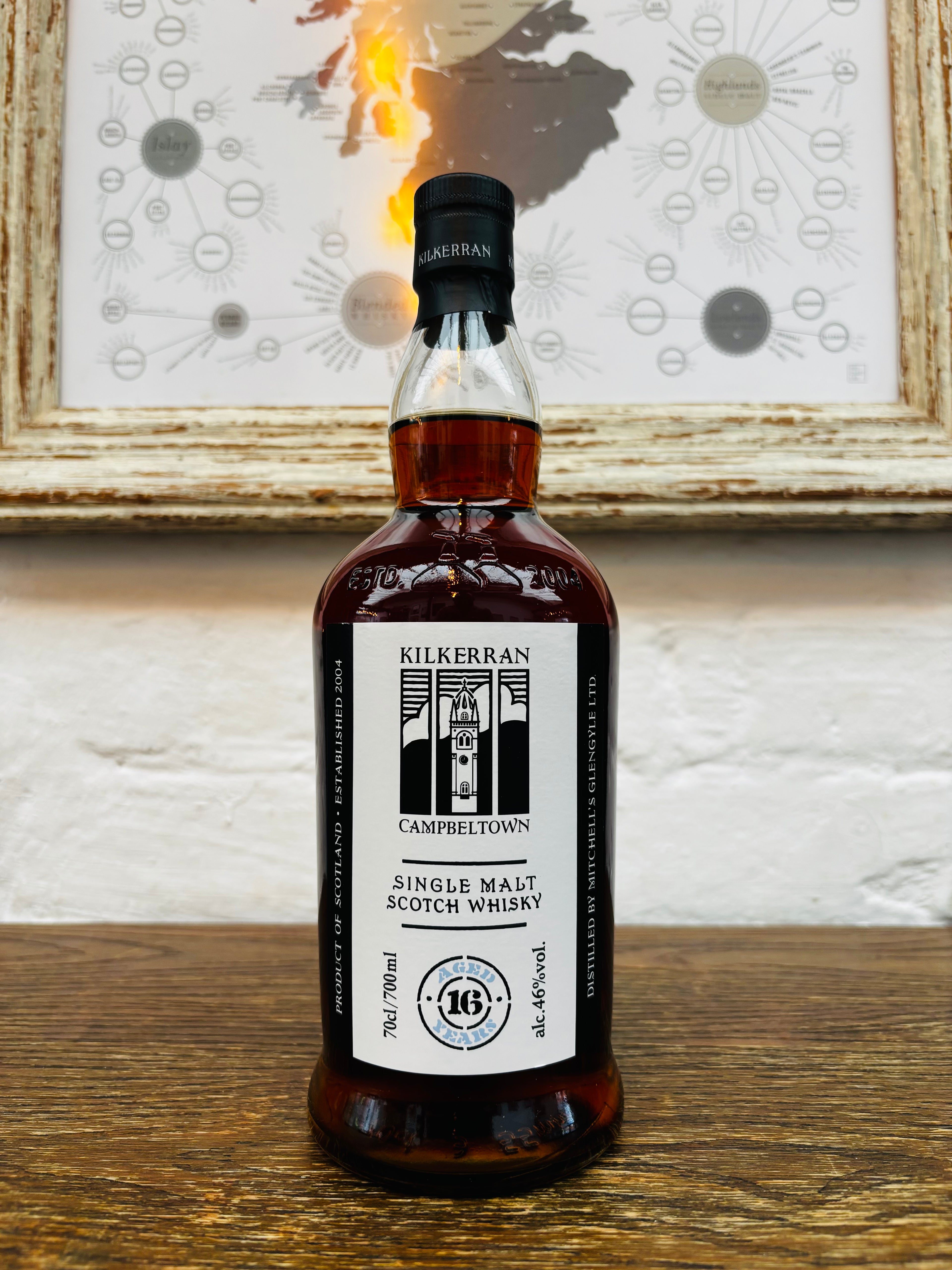 Kilkerran 16 Year Old Whisky, 46%, 2026, 70cl.