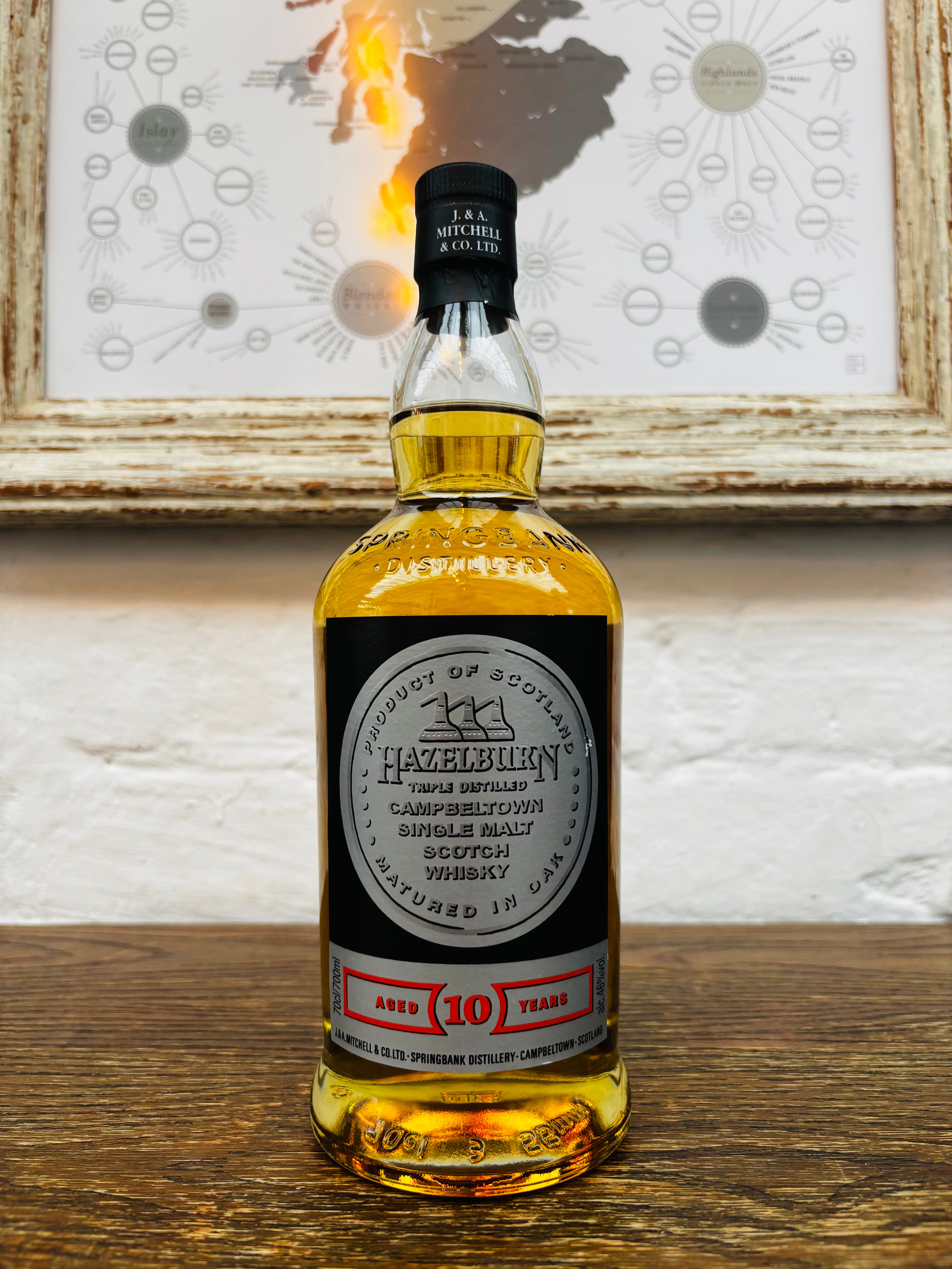 Hazelburn 10 Year Old, 46%, 2026, 70cl.