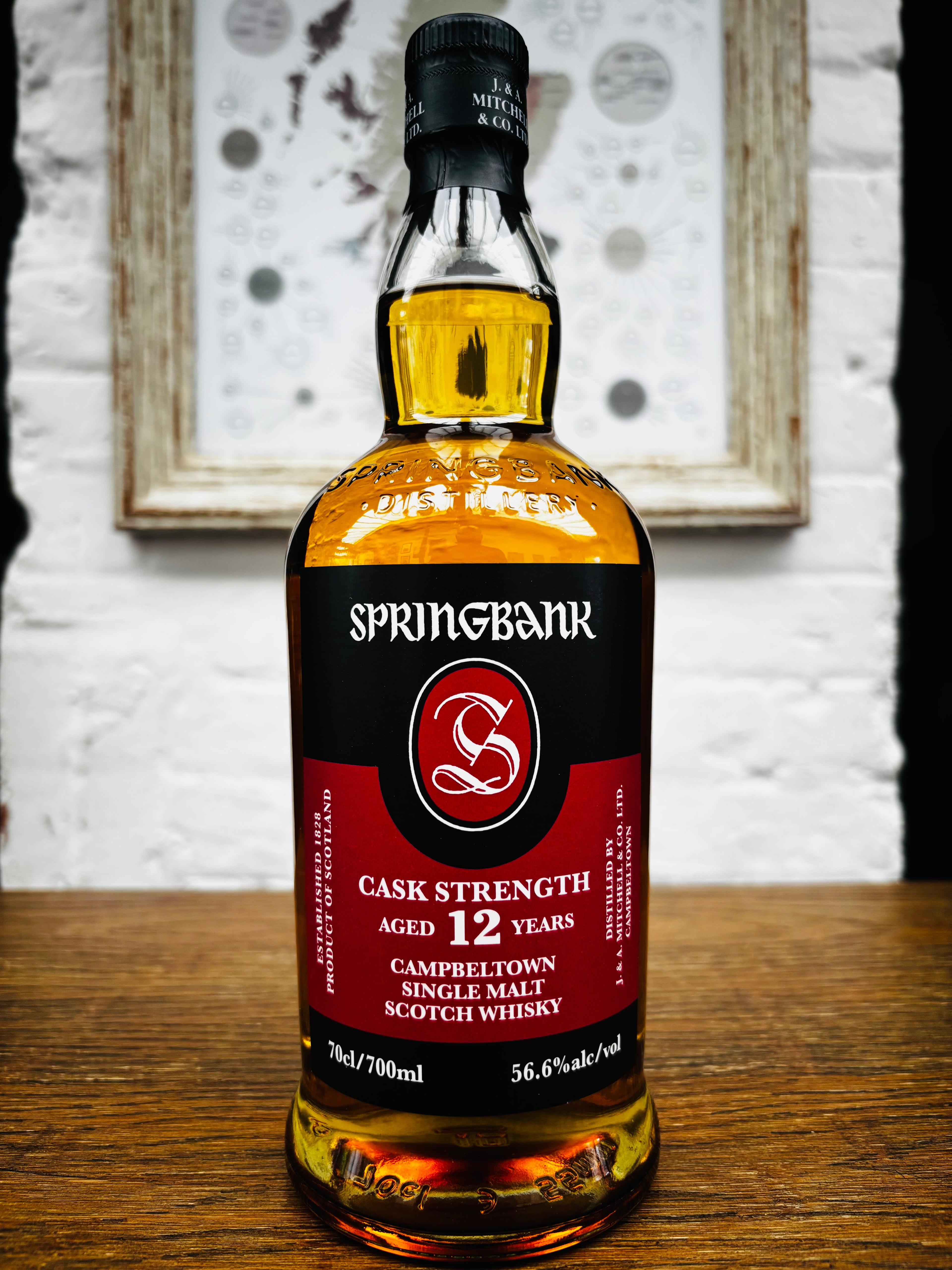 Springbank 12 Year Cask Strength, 56.6%, 2026 release, 70cl.