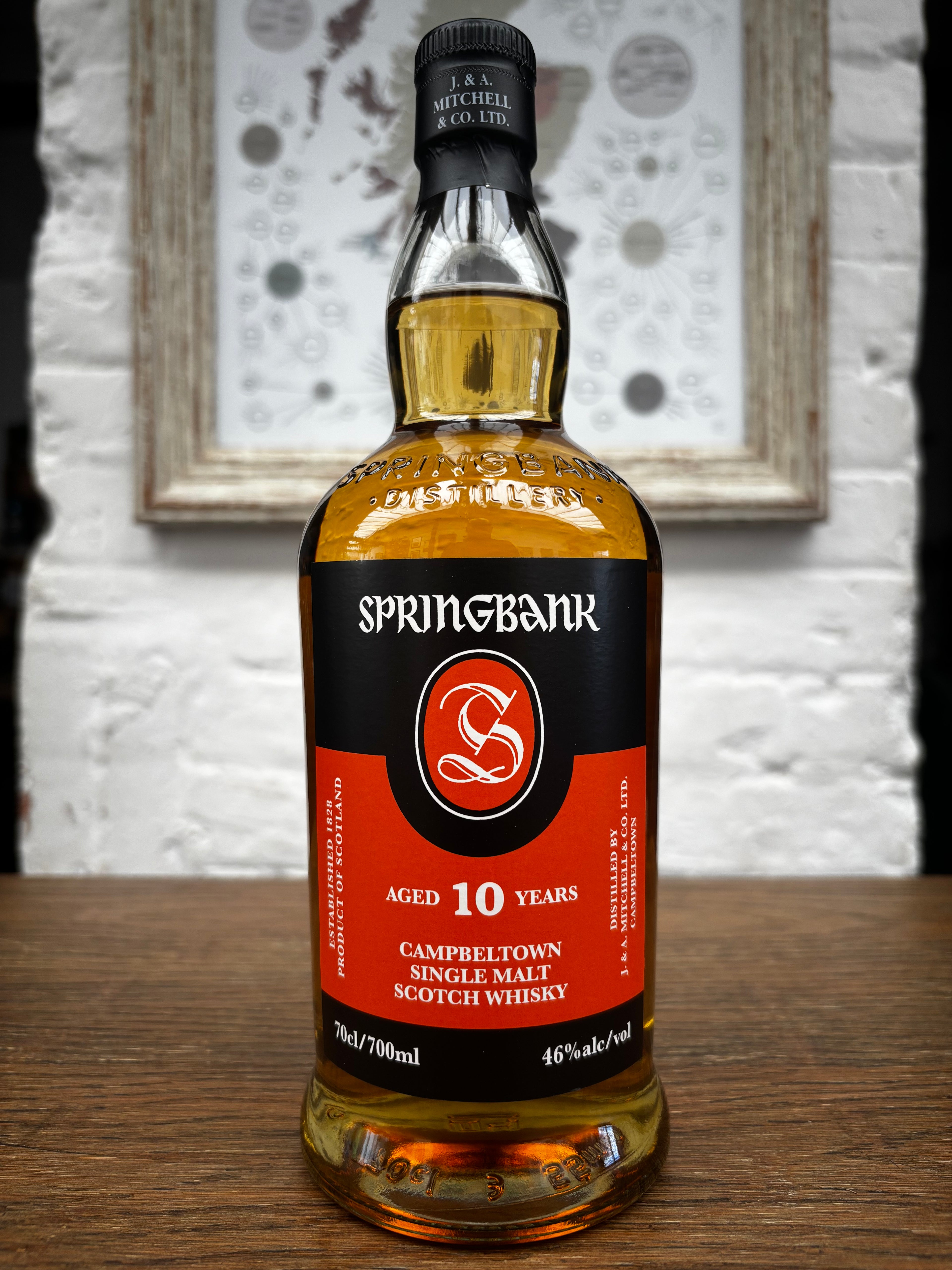 Springbank 10 Year Old Whisky, 46%, 70cl